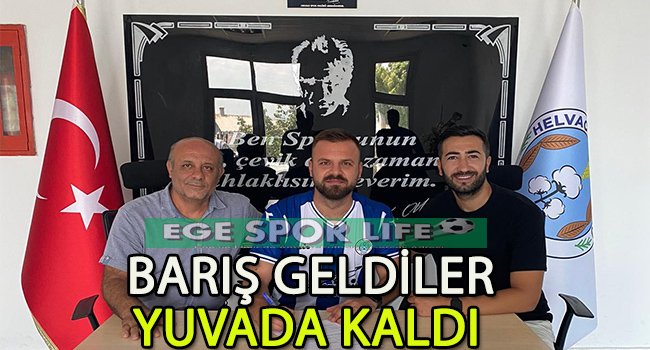 ALİAĞA HELVACI İÇ TRANSFERDE KADROSUNU KORUYOR
