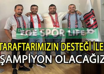 ÇİĞLİ BELEDİYESPOR’A TARAFTARDAN TAM DESTEK