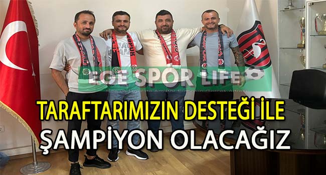 ÇİĞLİ BELEDİYESPOR’A TARAFTARDAN TAM DESTEK