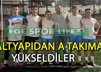 GÜZELBAHÇE FK’DA 5 GENÇ YETENEK YUVADA KALDI