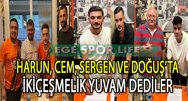 İKİÇEŞMELİKSPOR, İÇ TRANSFERDE 4 OYUNCU İLE ANLAŞTI