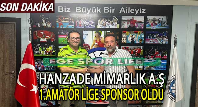 İZMİR 1.AMATÖR LİGE İSİM SPONSORU OLDULAR
