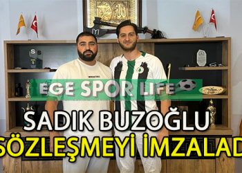 ANAKAYA LOJİSTİK ÖZÇAMDİBİSPOR’DA GOLCÜ SADIK İMZAYI ATTI