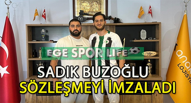 ANAKAYA LOJİSTİK ÖZÇAMDİBİSPOR’DA GOLCÜ SADIK İMZAYI ATTI