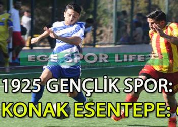 KONAK ESENTEPE, FARKLI KAZANDI MAÇTA LİDERLİĞİ KAPTIRMADI