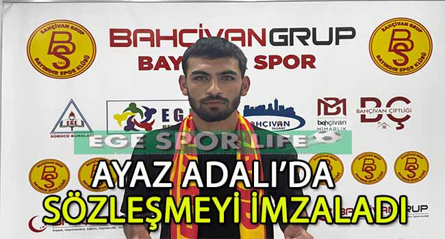 BAHÇIVAN GRUP BAYINDIRSPOR, GENÇ SAVUNMA OYUNCUSUNU RENKLERİNE BAĞLADI