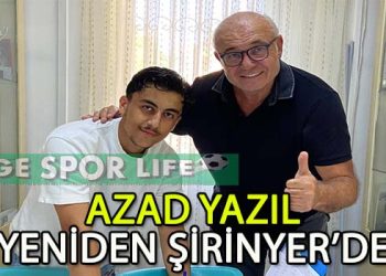 ŞİRİNYERSPOR’DA GENÇ SAVUNMA OYUNCUSU DA TAMAM