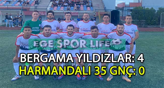 BERGAMA YILDIZLAR’DAN NET SKOR