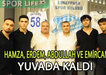 EŞREFPAŞA 35 SPOR, İÇ TRANSFERDE 4 OYUNCUYU YUVADA TUTTU