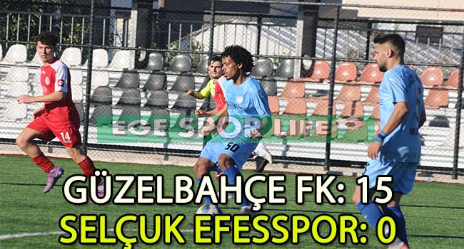 GÜZELBAHÇE FK, GOL OLDU YAĞDI