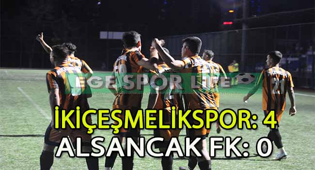 İKİÇEŞMELİKSPOR, DOLU DİZGİN YOLUNA DEVAM ETTİ