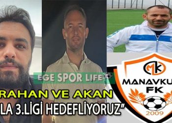 İZMİR MANAVKUYU SPOR’DA HEDEF BÜYÜK