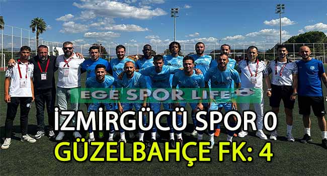 GÜZELBAHÇE FK, LİDERLİĞİNİ SÜRDÜRDÜ