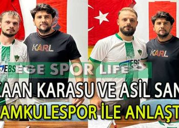 ÇAMKULESPOR’DA KAAN VE ASİL’DE TAMAM
