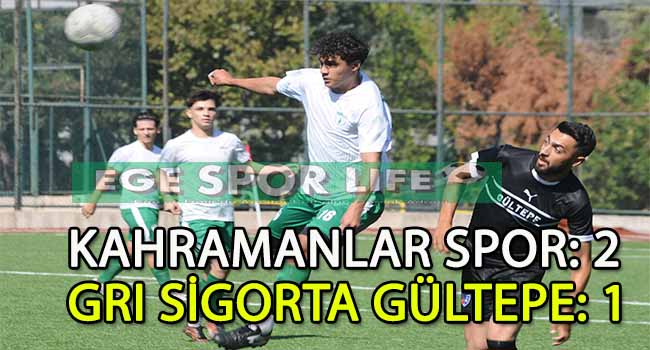 KAHRAMANLAR SPOR’DAN KRİTİK GALİBİYET