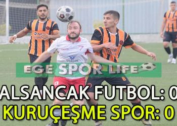 İKİ TAKIMDA BİRER PUANA RAZI OLDU