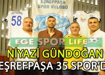 EŞREFPAŞA 35 SPOR’DA NİYAZİ SÖZLEŞMEYİ İMZALADI