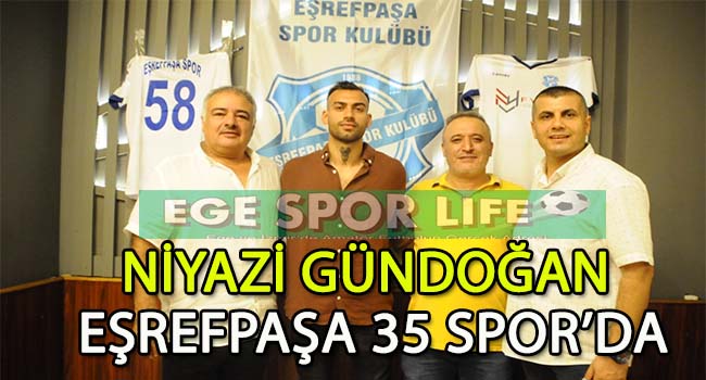 EŞREFPAŞA 35 SPOR’DA NİYAZİ SÖZLEŞMEYİ İMZALADI