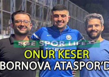 BORNOVA ATASPOR, KALECİ ONUR’U RENKLERİNE BAĞLADI