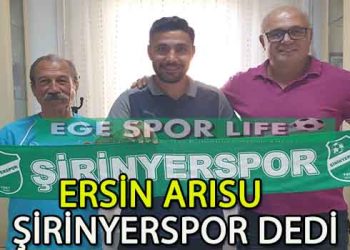 ŞİRİNYERSPOR, DEFANSI ERSİN İLE GÜÇLENDİRDİ
