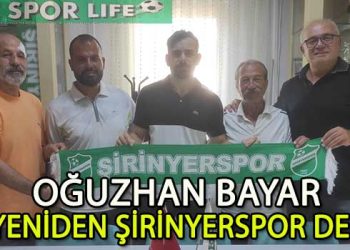 ŞİRİNYERSPOR, OĞUZHAN’I TAKIMDA TUTMAYI BAŞARDI