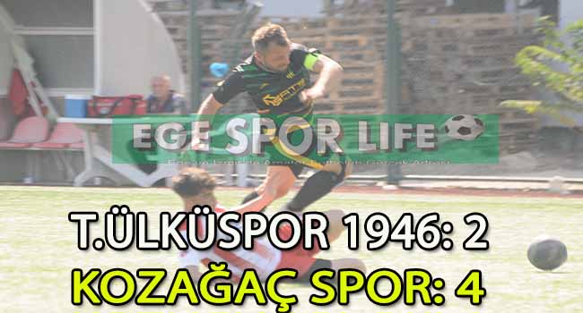 KOZAĞAÇSPOR, GEÇEN HAFTAYI TELAFİ ETTİ