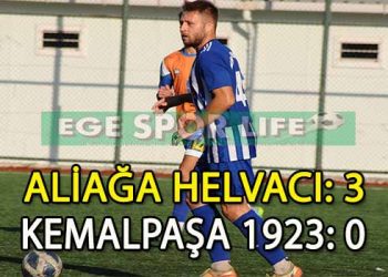 ALİAĞA HELVACI, SAHASINDA KEMALPAŞA EKİBİNİ ELİ BOŞ GÖNDERDİ