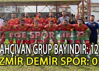 BAHÇIVAN GRUP BAYINDIRSPOR’DAN GOL YAĞMURU