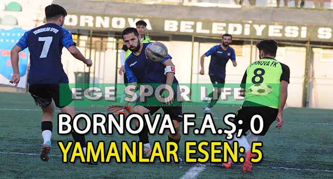 YAMANLAR ESEN, BORNOVA’DAN 3 PUANLA DÖNDÜ