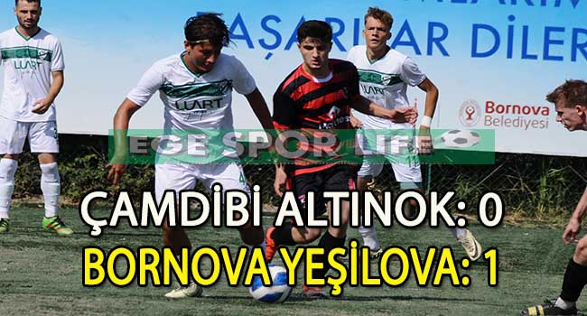 BORNOVA YEŞİLOVA, SON DAKİKALARDA GALİBİYETİ ELDE ETTİ