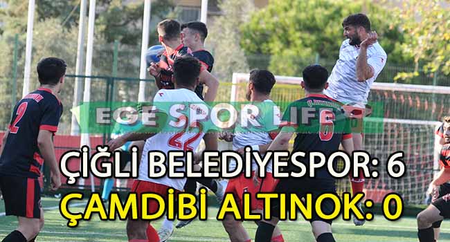 ÇİĞLİ BELEDİYESPOR, YARIŞTA “BENDE VARIM” DEDİ