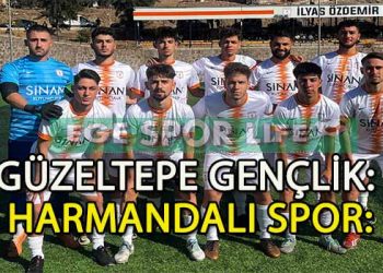 GÜZELTEPE GENÇLİK, SAHASINDA HARMANDALI’NA GEÇİT VERMEDİ