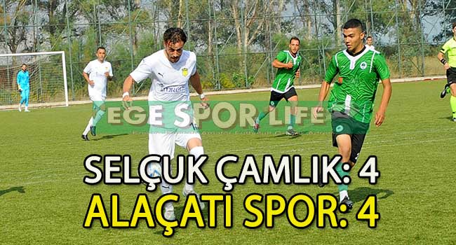 ALAÇATISPOR, SELÇUK DEPLASMANINDAN 1 PUANLA DÖNDÜ