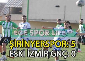 ŞİRİNYERSPOR, YARIŞTA “BENDE VARIM” DEDİ