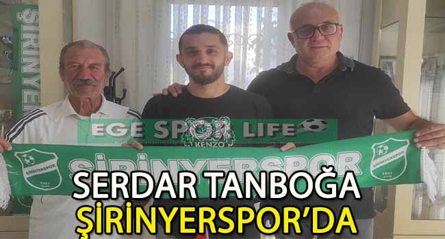 ŞİRİNYERSPOR’DA SERDAR SÖZLEŞMEYİ İMZALADI