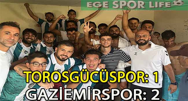 GAZİEMİRSPOR, 90+2’DE GÜLEN TARAF OLDU