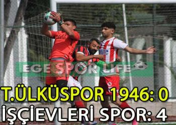 İŞÇİEVLERİSPOR, İLK GALİBİYETİNİ FARKLI ALDI