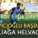 ALİAĞA HELVACI, DEPLASMANDA YAPICIOĞLU BAŞDAŞ ENGELİNİ 2 GOLLE AŞTI