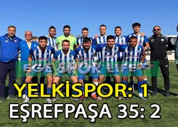 EŞREFPAŞA 35 SPOR, 90+4’DE 3 PUANI ALAN TARAF OLDU