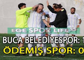 BUCA BELEDİYESPOR, RIZA İLE ALTIN DEĞERİNDE 3 PUANI ALDI