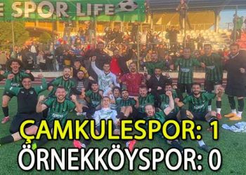 ÇAMKULESPOR, İKİLİ AVERAJLA LİDERLİK KOLTUĞUNDA