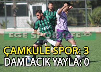 ÇAMKULESPOR, DAMLACIK YAYLA ENGELİNİ AŞMAYI BİLDİ