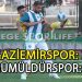 GAZİEMİRSPOR, NAMAĞLUP LİDERLİĞİNİ SÜRDÜRDÜ