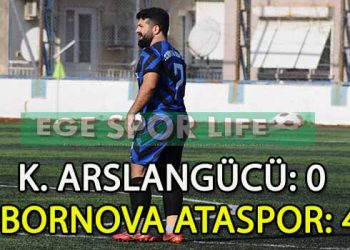 BORNOVA ATASPOR, GÜNÜ LİDER TAMAMLADI