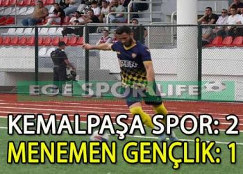 KEMALPAŞASPOR, SAHASINDA ZORDA OLSA KAZANMASINI BİLDİ