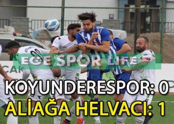 ALİAĞA HELVACI, SON DAKİKALAR’DA GALİP GELEN TARAF OLDU