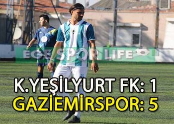 LİDER GAZİEMİRSPOR, ARAYI İYİCE AÇIYOR