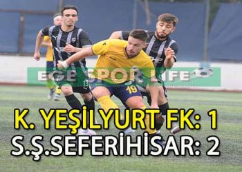S.Ş.SEFERİHİSAR, ZORLANDIĞI MAÇTAN 3 PUAN ALMAYI BAŞARDI