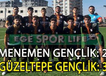GÜZELTEPE, MENEMEN’DEN 3 PUANLA DÖNDÜ