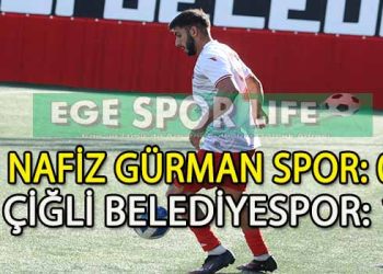 ÇİĞLİ BELEDİYESPOR, TEK GOLLE 3 PUANI KAPTI